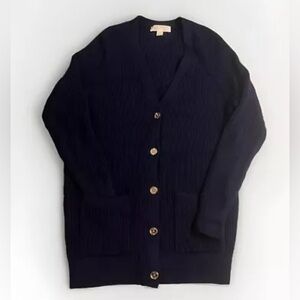 Michael Kors  Navy Oversized Cardigan
